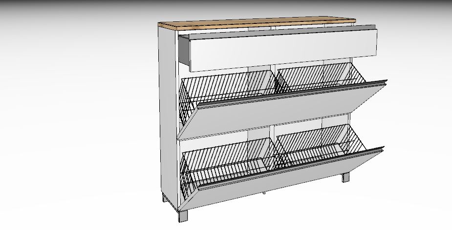 Voss Möbel Salea Schuhschrank 764 