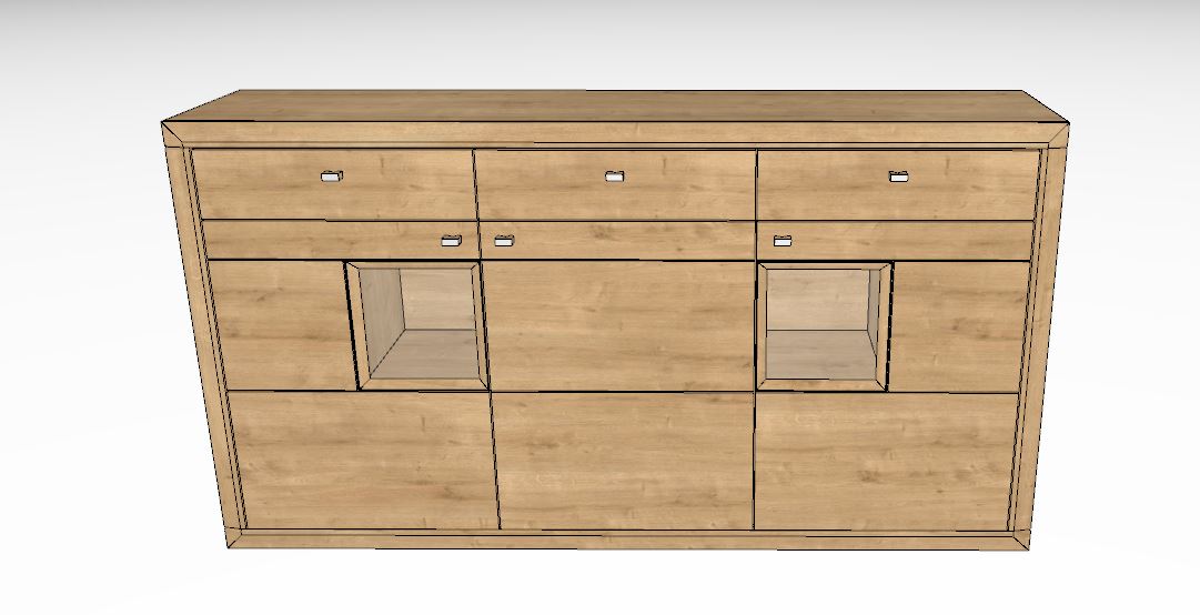 Wöstmann Aurum Highboard 2041