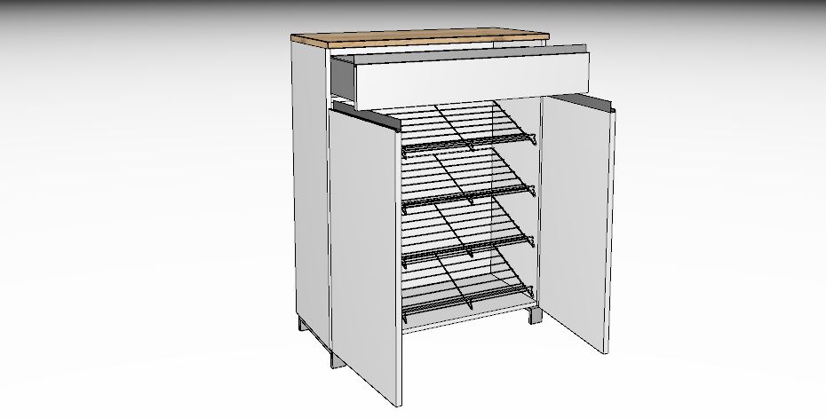 Voss Möbel Salea Schuhschrank 763