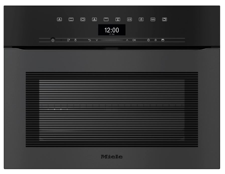 Miele Griffloser Kompakt-Backofen H 7440 BPX 125 Gala Ed