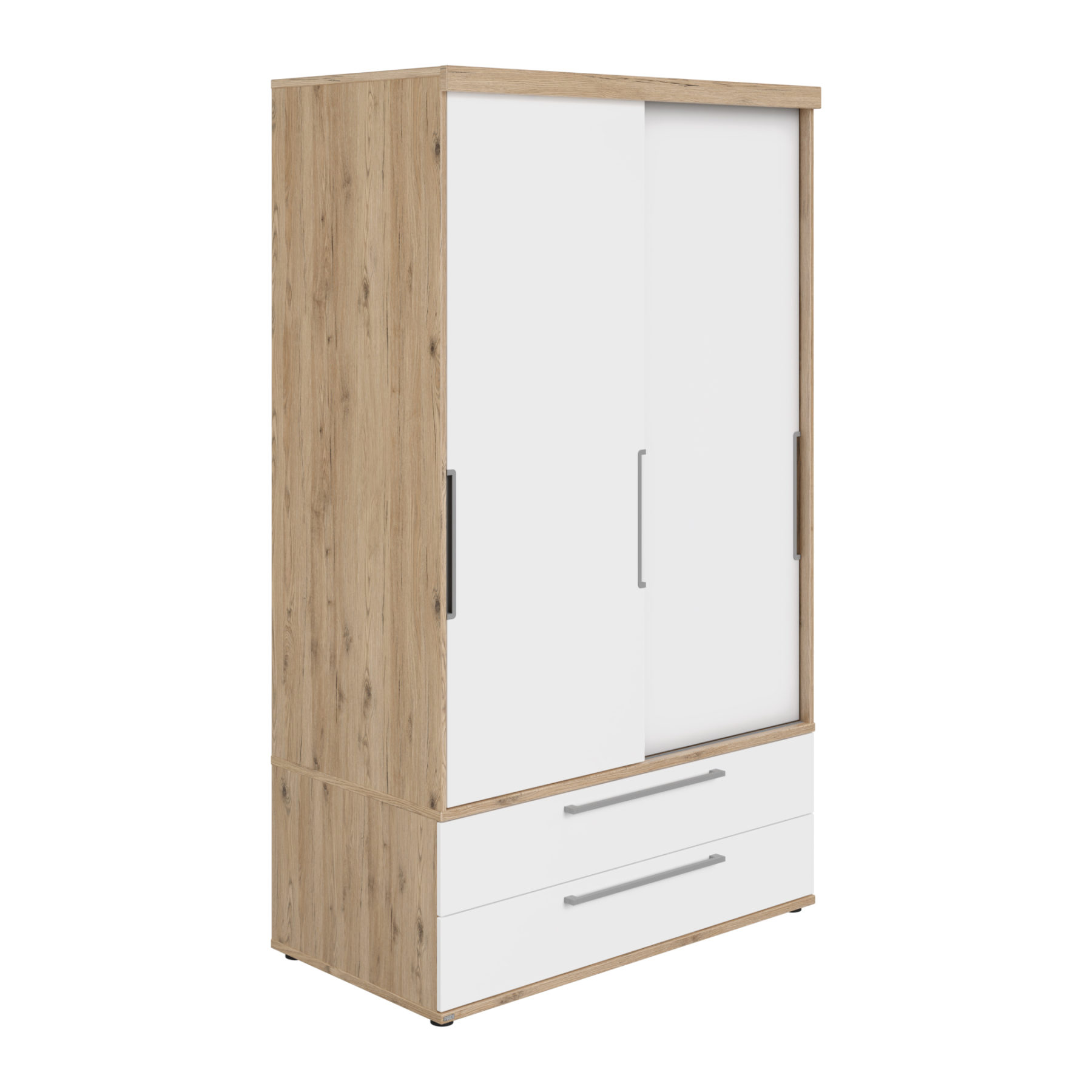 Paidi Schiebetürenschrank 2T2S, Breite 123,6 cm Fionn und Remo 