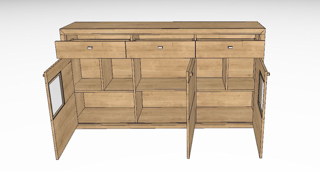 Wöstmann Aurum Highboard 2041