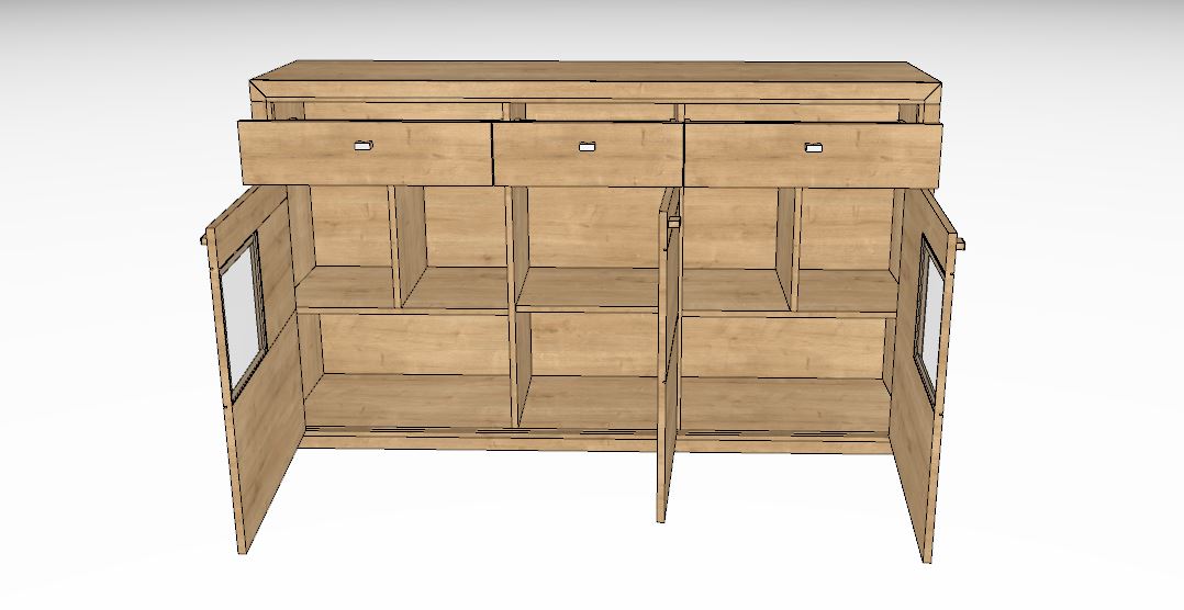 Wöstmann Aurum Highboard 2841