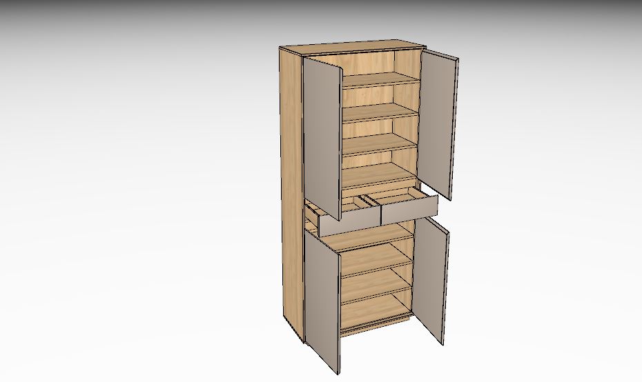 Voss Möbel V100 Mehrzweckschrank 479