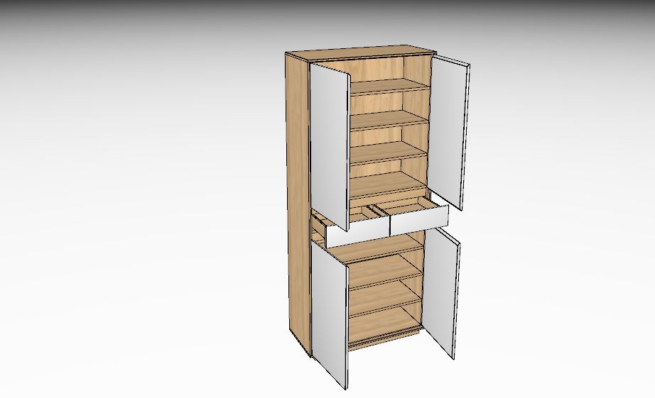 Voss Möbel V100 Mehrzweckschrank 479