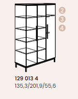 Paidi Kleiderschrank 3T Benne 