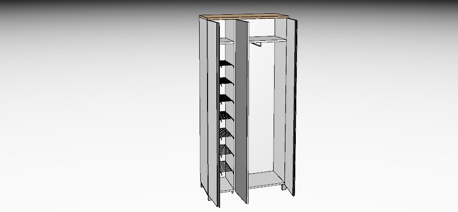 Voss Möbel Salea Dielenschrank 778